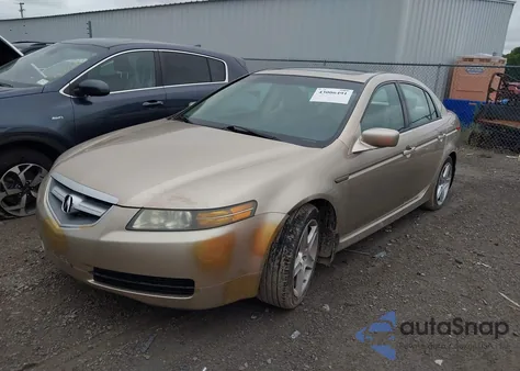 2004 Acura Tl z USA, uszkodzony, nr VIN 19UUA66254A033846